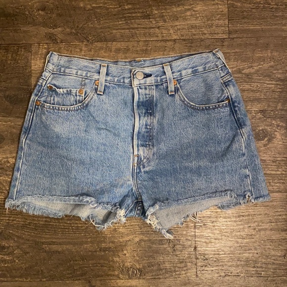 Levi's Pants - Levi’s cutoff jean shorts